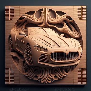 3D мадэль Maserati MC20 (STL)